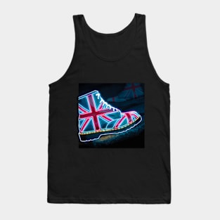 Union Jack Neon Glow Docs Tank Top